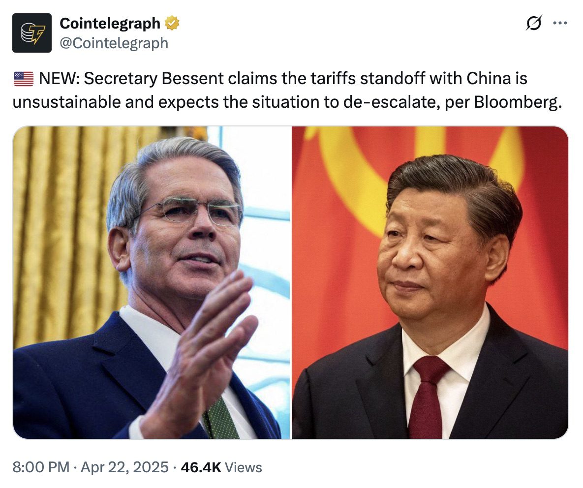 Cryptocurrencies, Bitcoin Price, Markets, Donald Trump Source: Cointelegraph
