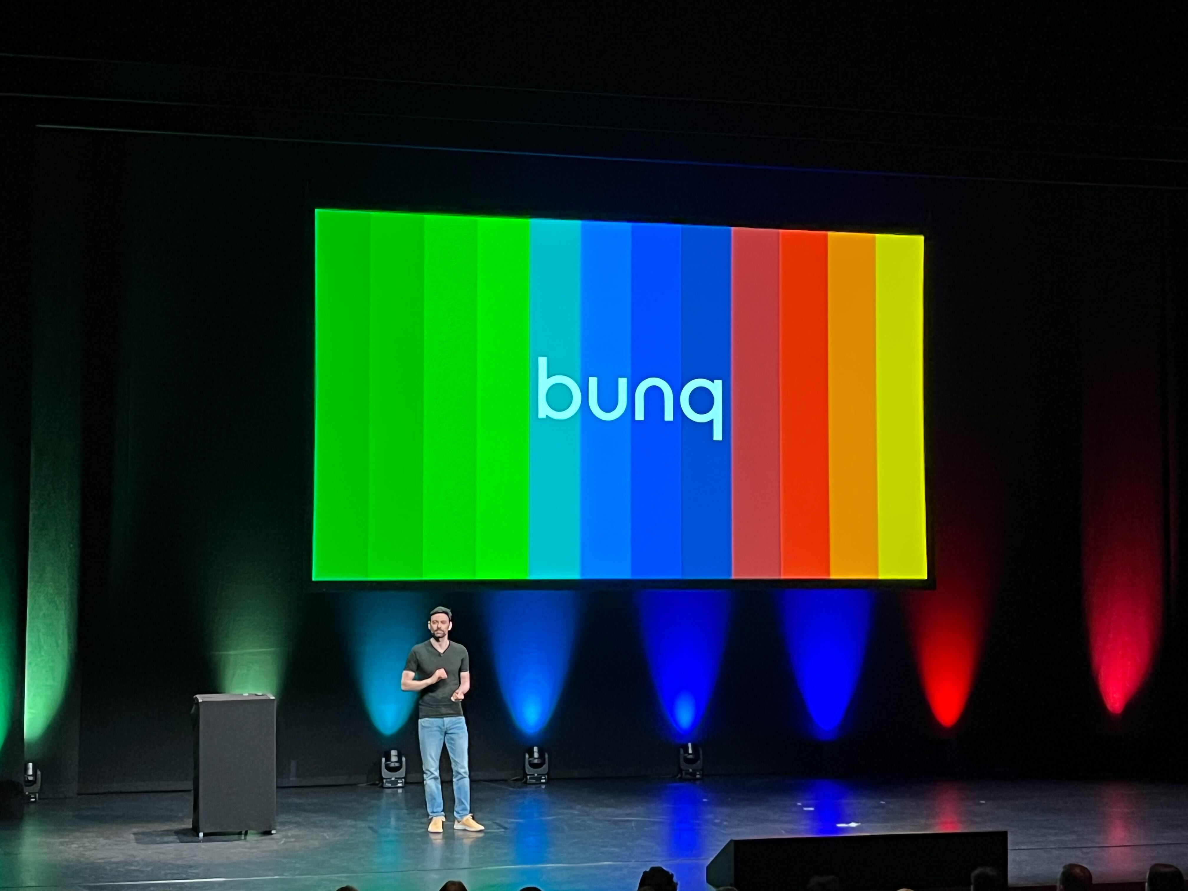 Bunq's update event. Source: Bunq/Cointelegraph