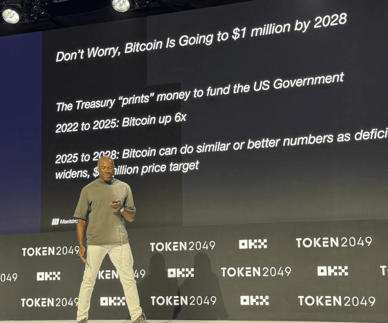 Arthur Hayes Bitcoin $1 Million Prediction. Source: Cointelegraph