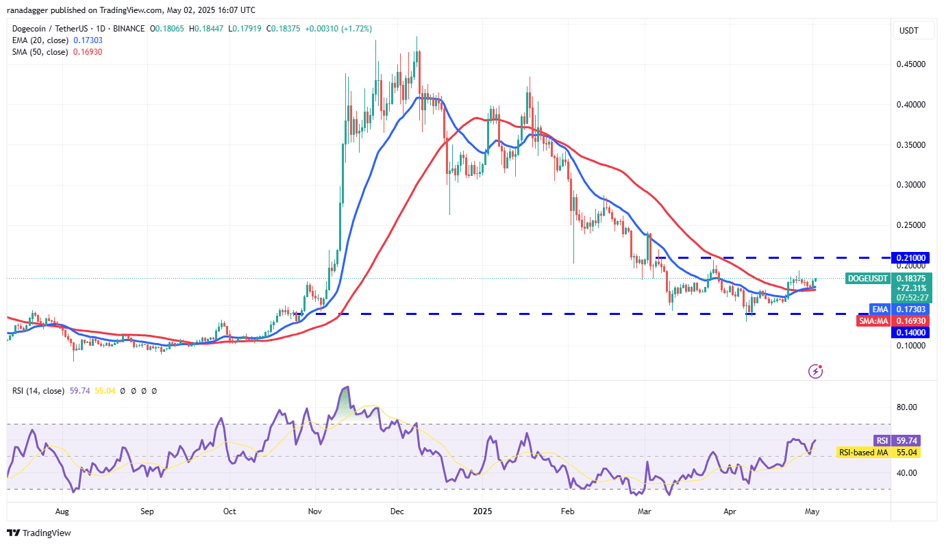 DOGE/USDT daily chart. Source: Cointelegraph/TradingView
