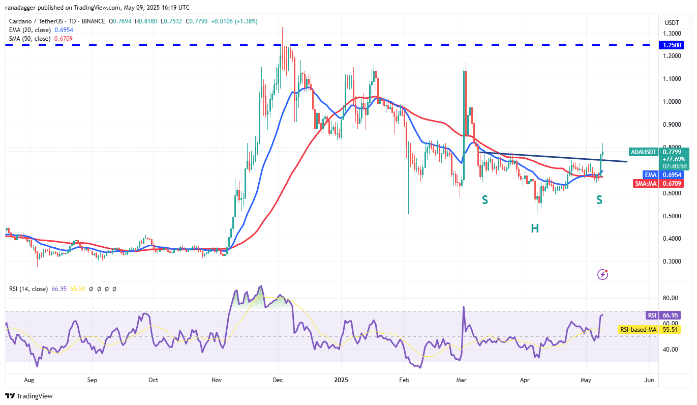 ADA/USDT daily chart. Source: Cointelegraph/TradingView
