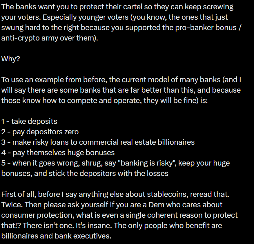 An excerpt of Campbell’s X post. Source: Austin Campbell