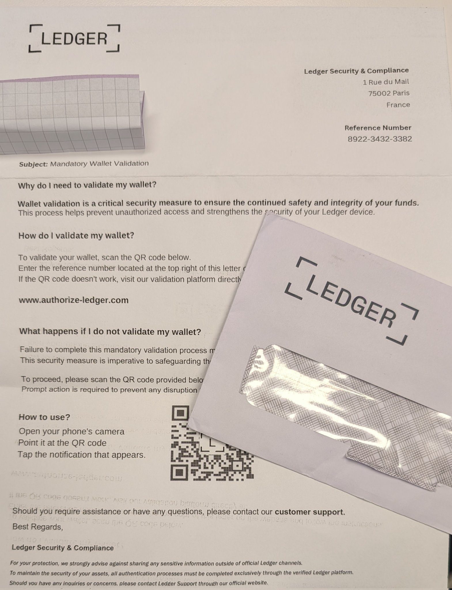 A copy of the scam Phishing letter. Source: Mike Belshe
