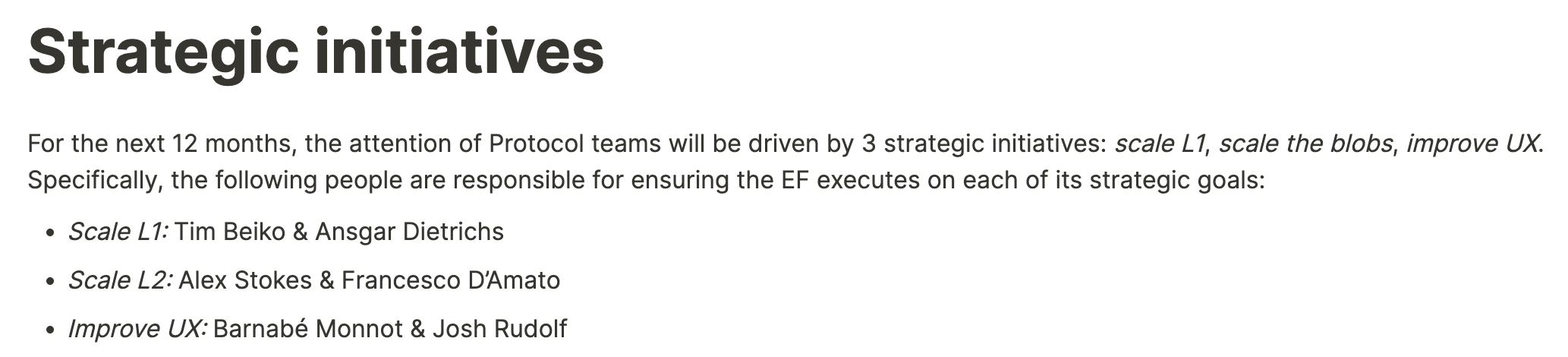 Ethereum Foundation’s strategic revamp. Source: EF