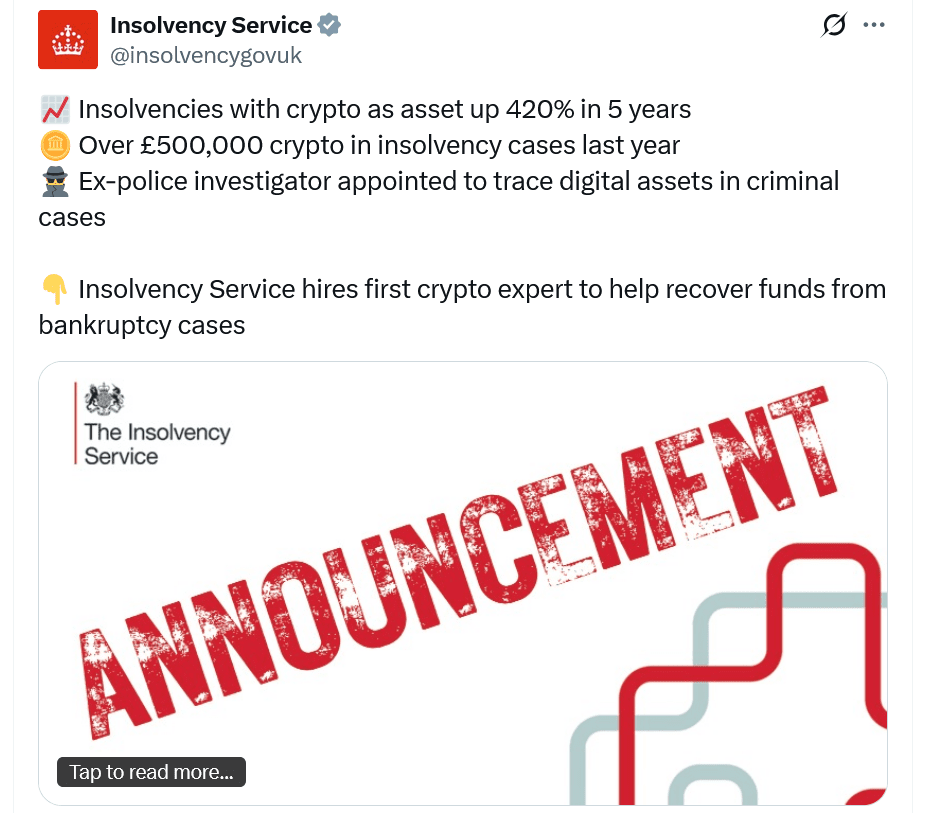 Source: UK Insolvency Service