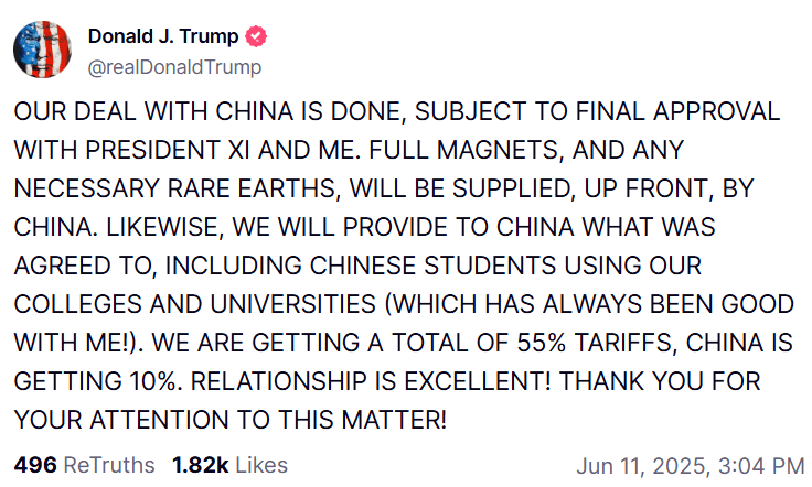 Source: Donald J. Trump